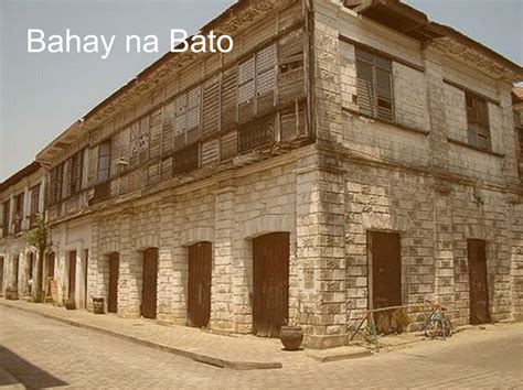 Bahay na bato .
